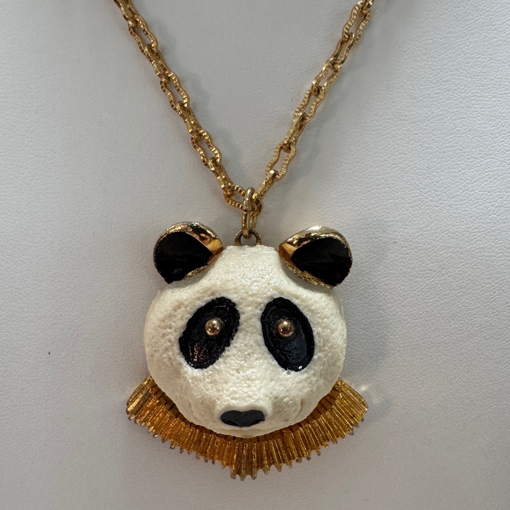 Razza Panda Pendant Necklace